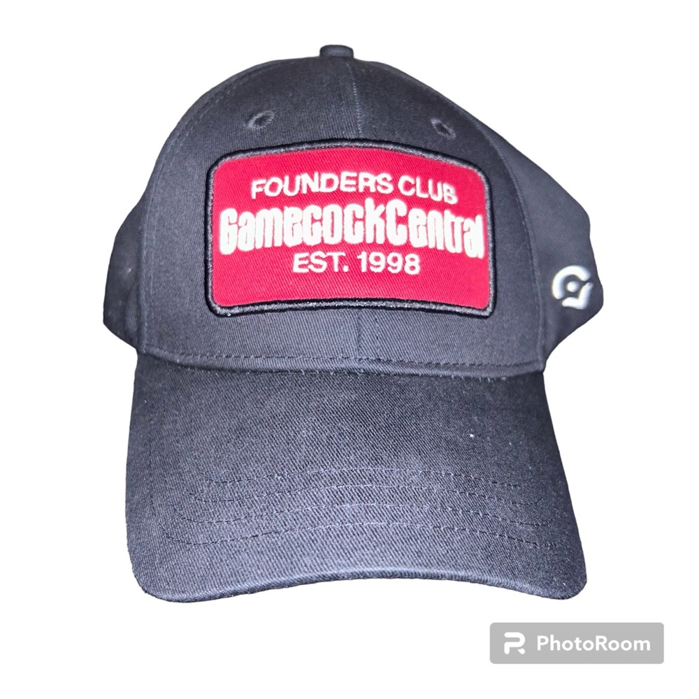 GAMECOCK CENTRAL Black & Red Snap Back Baseball Sports Game Hat Cap One Size